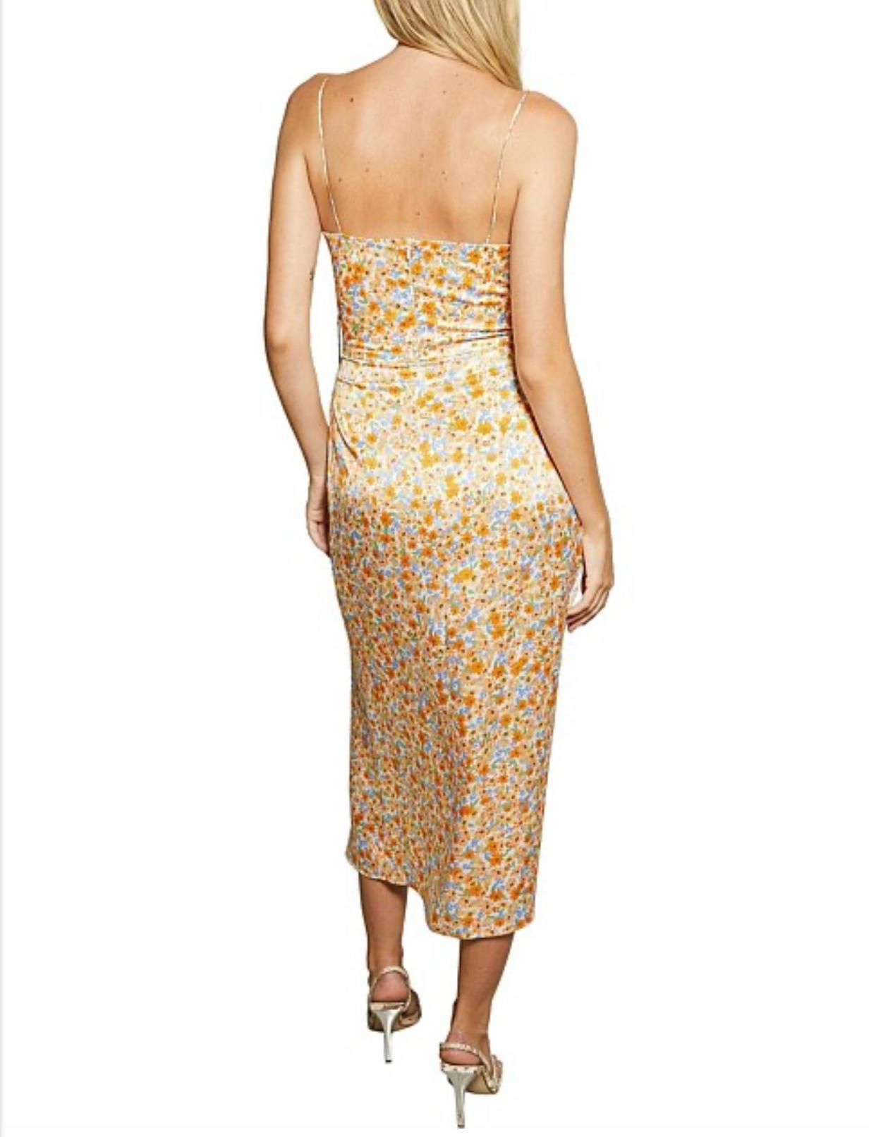 Bec & Brideg Heidi Midi Dress Floral Size 8 - Image 3