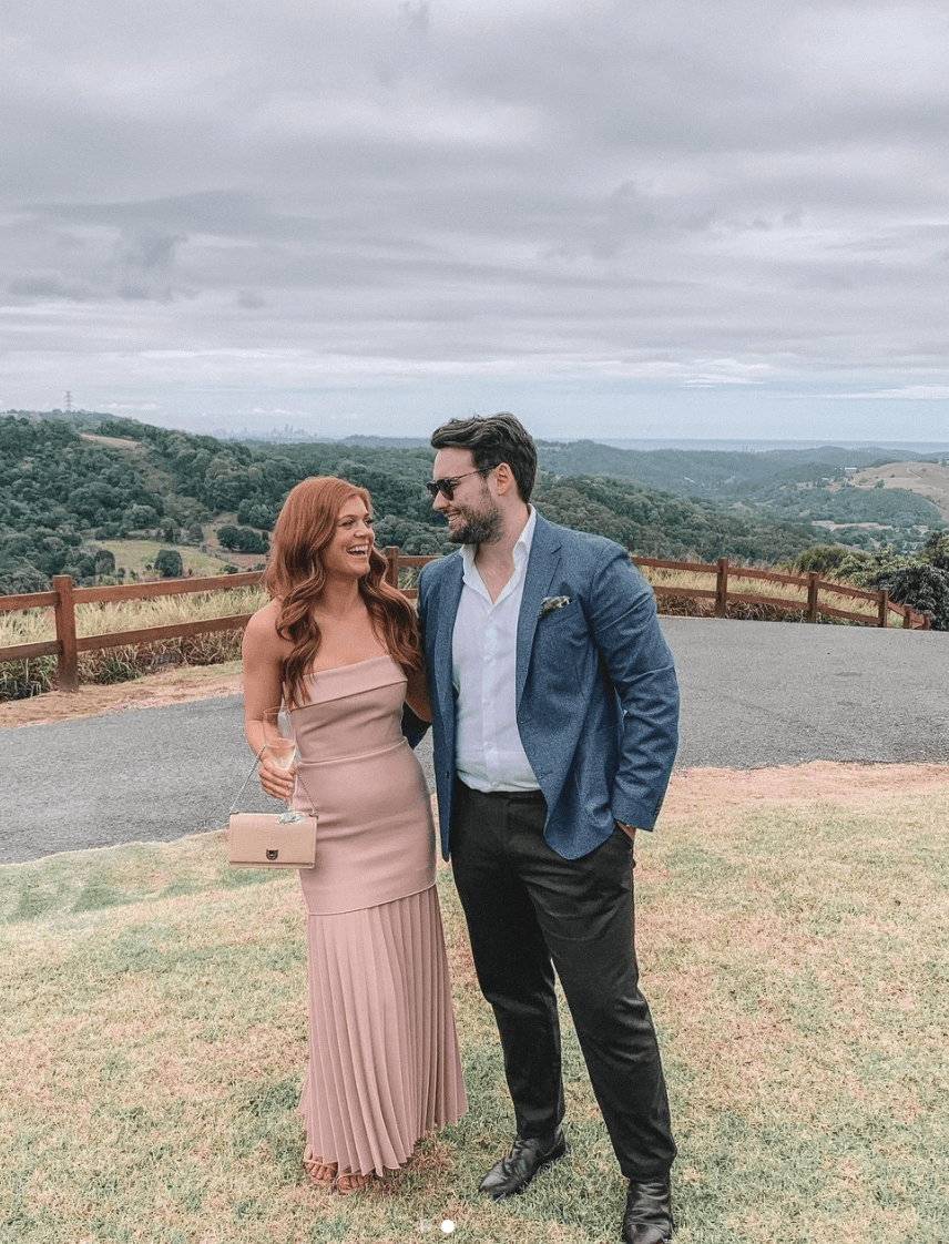 Dion Lee Linear Crepe Pleated Midi Dress Pink Size 6 for rent on The Volte - main image