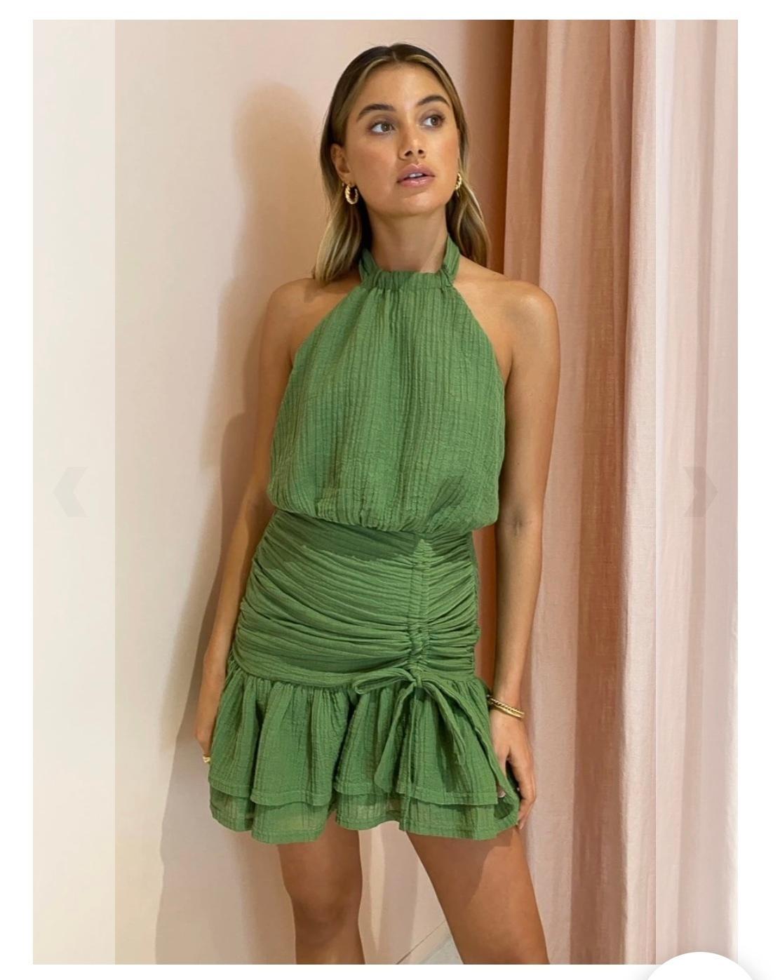 Issy Sail Away Dress in Fern 10 - Image 1