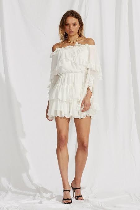 Maurie and Eve “oh honey dress” white- size S/8 - Image 2