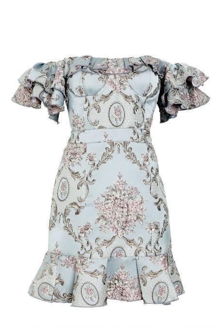 We Are Kindred Mollie Off Shoulder Mini Dress Print Size AU 10 / M - Image 3