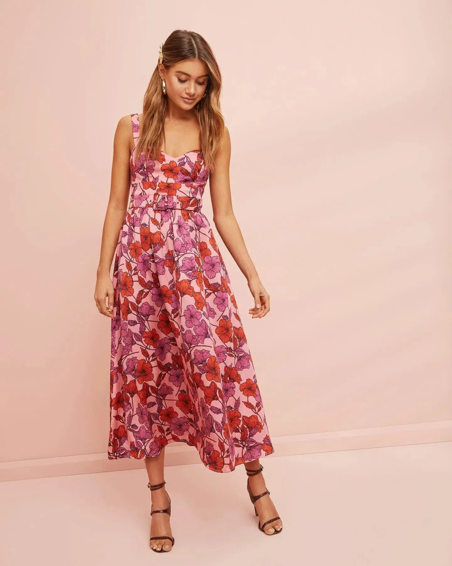 Kookaï Valencia Dress Floral Size 36 - Image 2