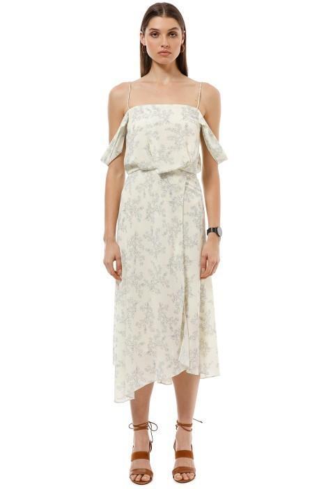 Camilla and Marc Lucia Midi Dress Print White Size 14 - Image 1