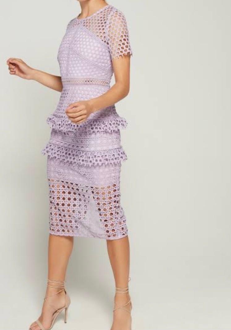 Mossman - The Mirror Image Midi Dress size 12 - Image 3