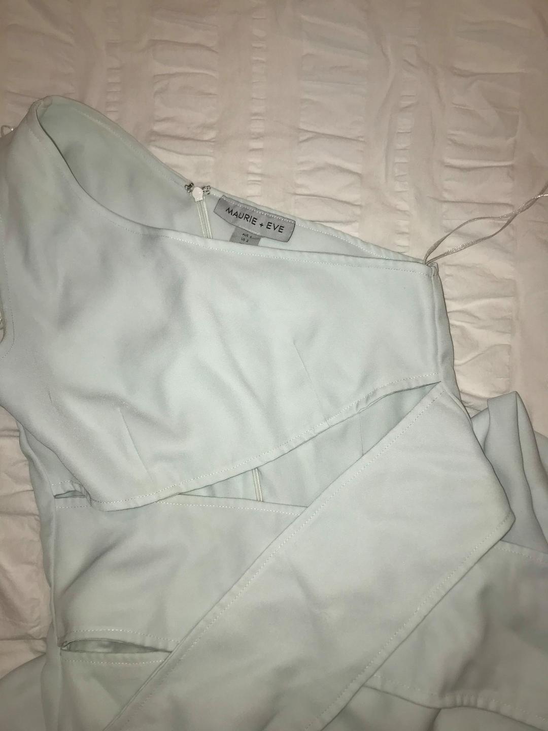 Maurie & Eve After Midnight Dress Baby Blue Size 6 for rent on The Volte - main image