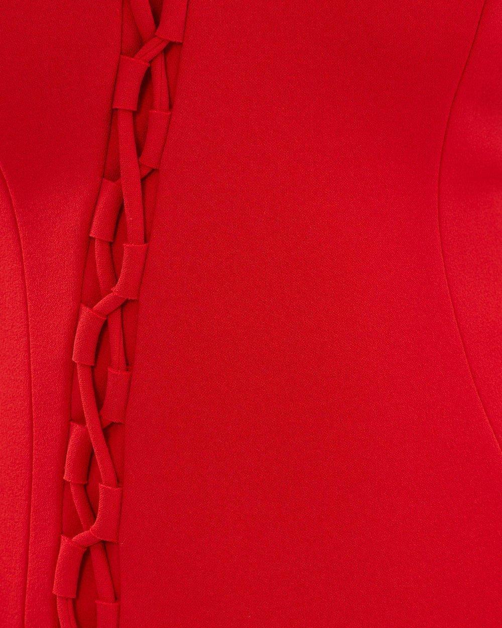 Asilio Arnoux Loop and Tie Dress Red Size 6 - Image 4