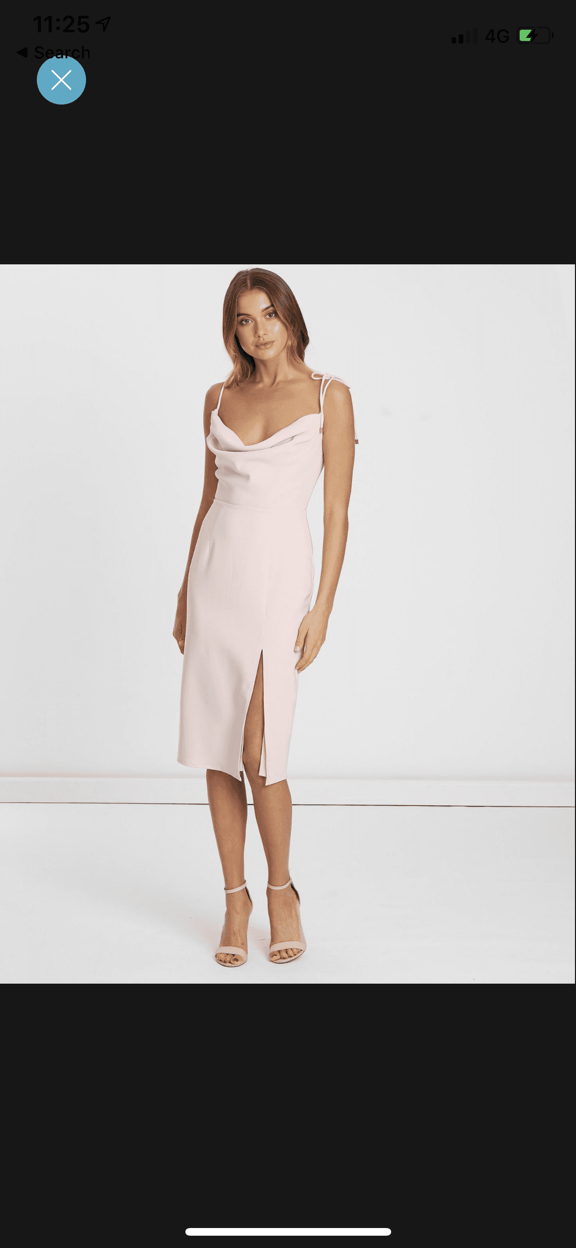 Chancery Sallie cowl neck dress pink size 8 - Image 2