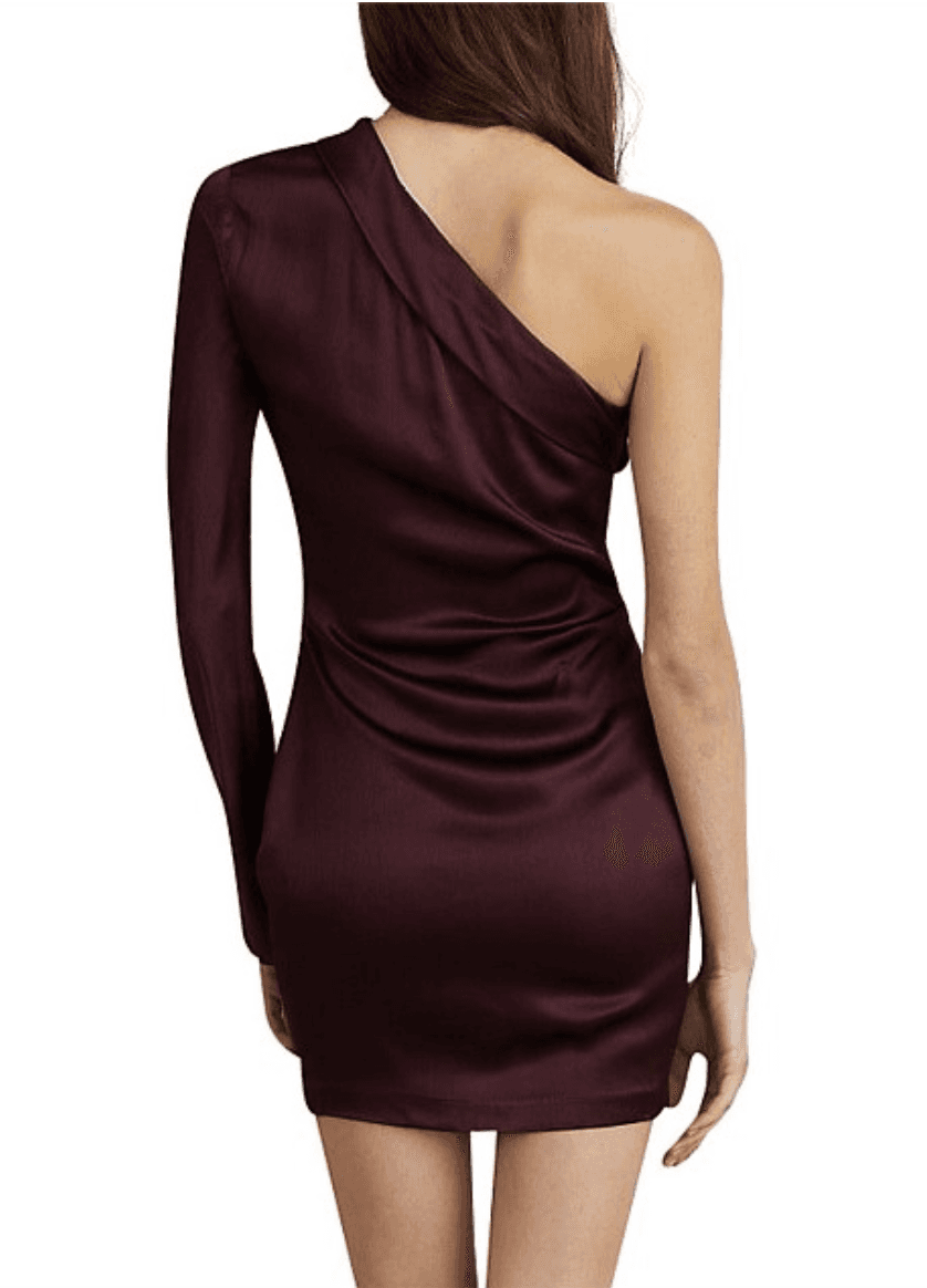Bec & Bridge Caroline Mini Dress burgundy size 6 - Image 3