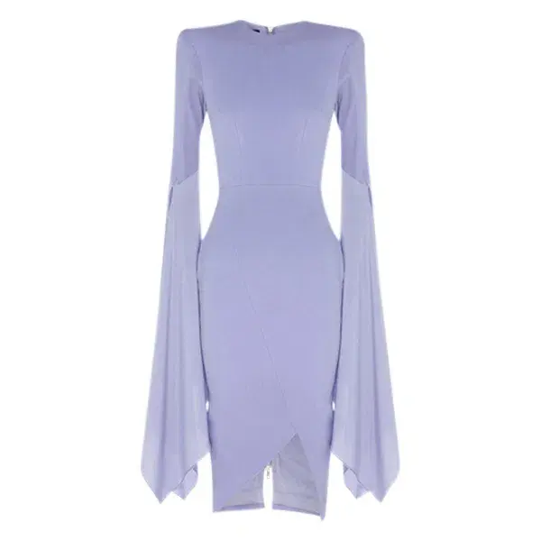 Alex Perry Cara Dress Purple Size 6 for rent on The Volte - main image