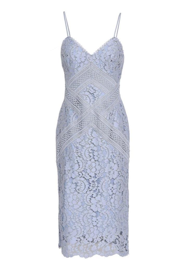 Lover Blue Lace Dress for rent on The Volte - main image