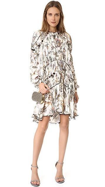 Zimmermann Karmic Aura Mirror Mini Dress, Size 0 (AU 8) for rent on The Volte - main image