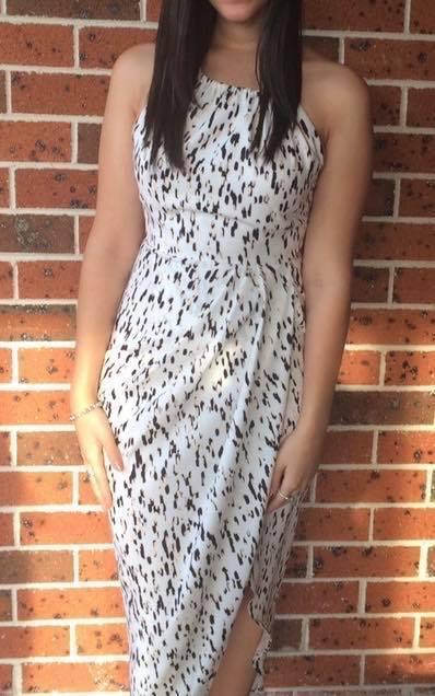 Shona Joy Deia High Neck Dress - Image 1