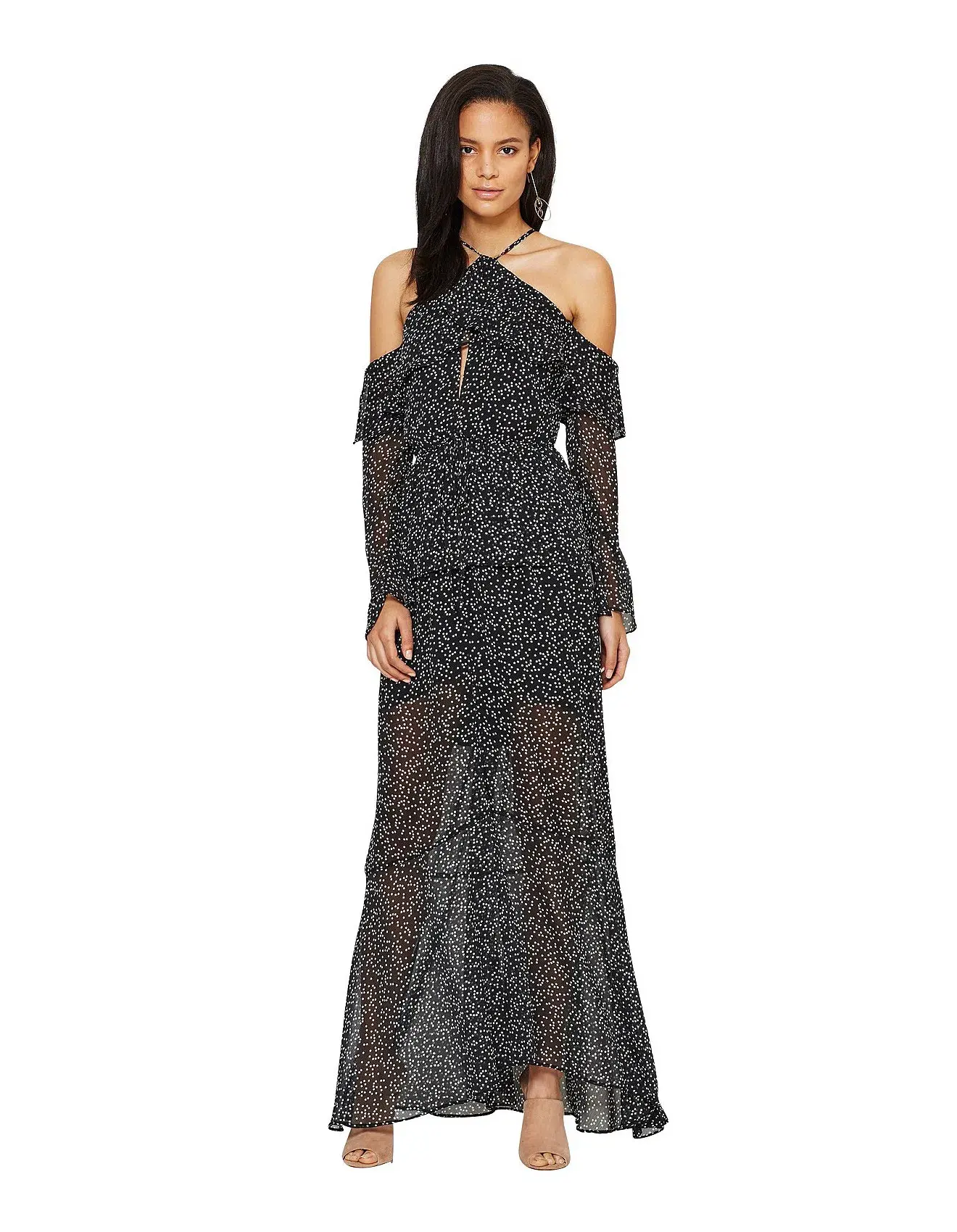 Bec & Bridge Stargazer Maxi Dress Print Size 6 - Image 1