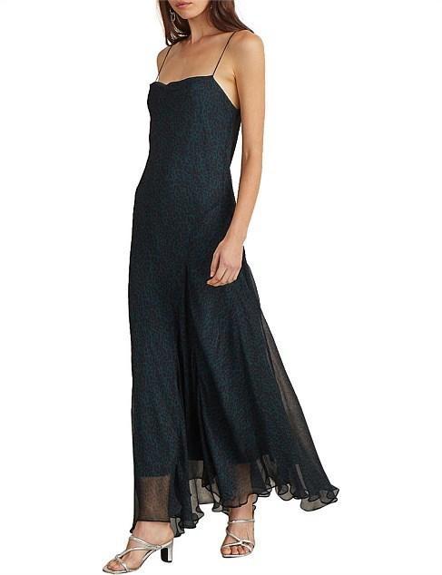 Bec and Bridge Animale Fever Midi Dress Animal Print Size 8 - Image 3