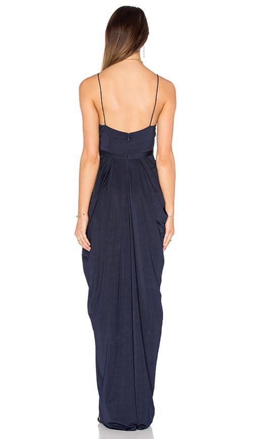 Elle Zeitoune Susanna Maxi Dress Navy Size 8 - Image 2
