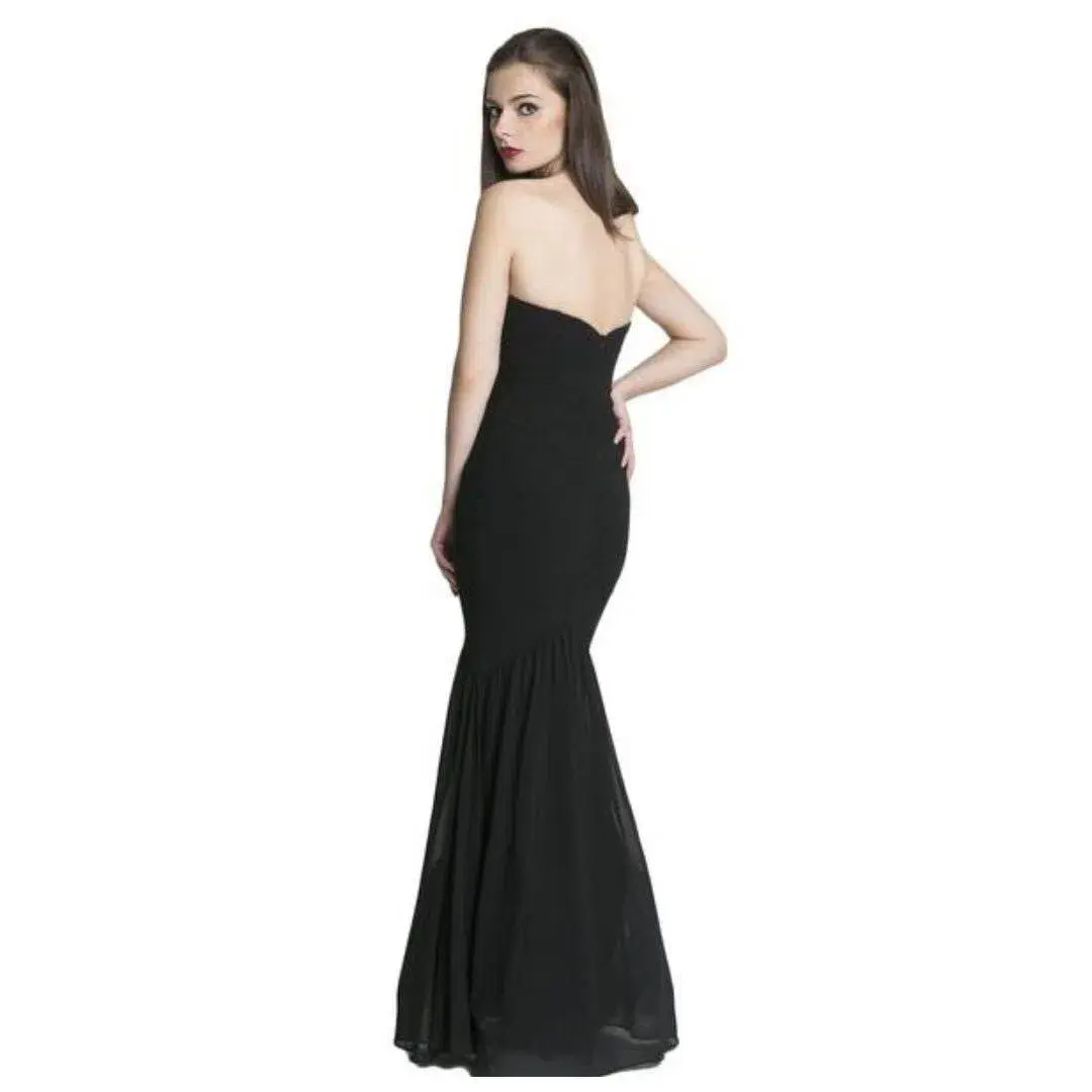 Sheike Elite Maxi Dress Black Size 6 - Image 2