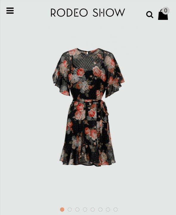 Rodeo Show Sicily mini dress size 14 - Image 1