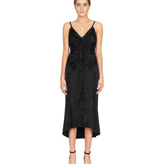 Camilla and Marc Sentry Midi Dress Black Size 10 - Image 1