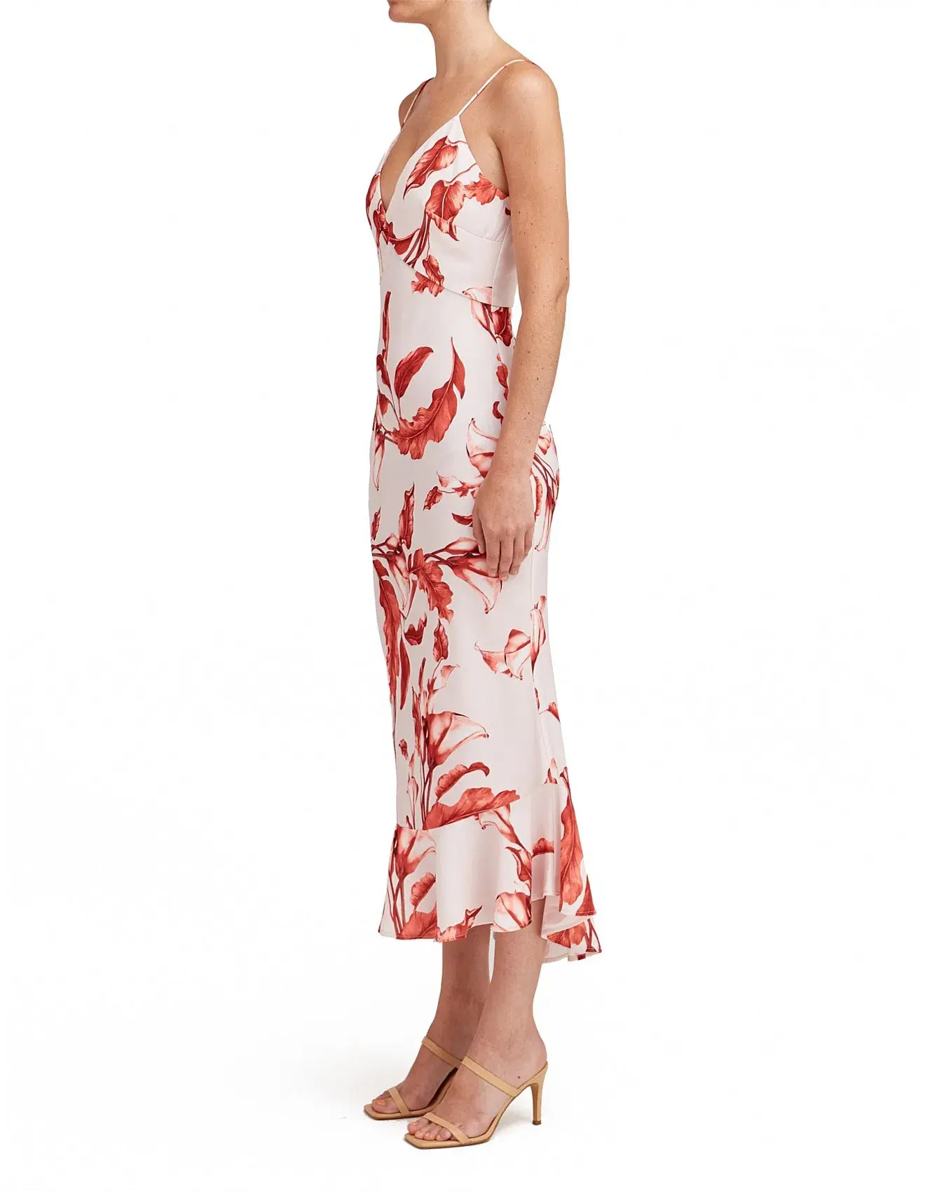 Keepsake the Label Pretty One Midi Dress Print Size 8 - Image 2