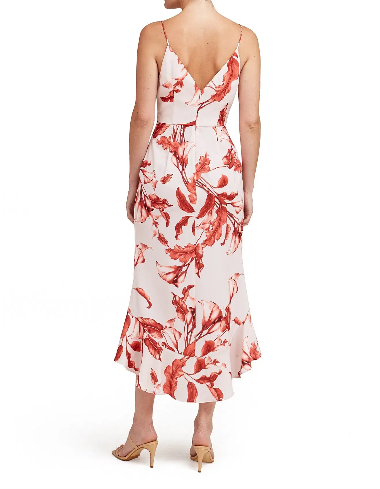 Keepsake the Label Pretty One Midi Dress Print Size 8 - Image 3