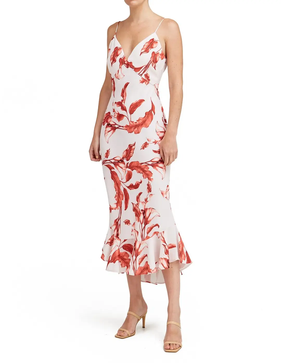Keepsake the Label Pretty One Midi Dress Print Size 8 for rent on The Volte - main image