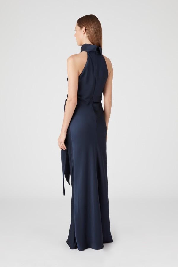 Camilla and Marc Antonelli Gown Navy Size 8 for rent on The Volte - main image