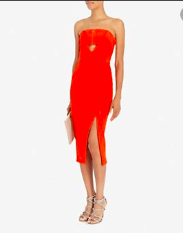 Nicholas Bonded Strapless Dress - Image 1