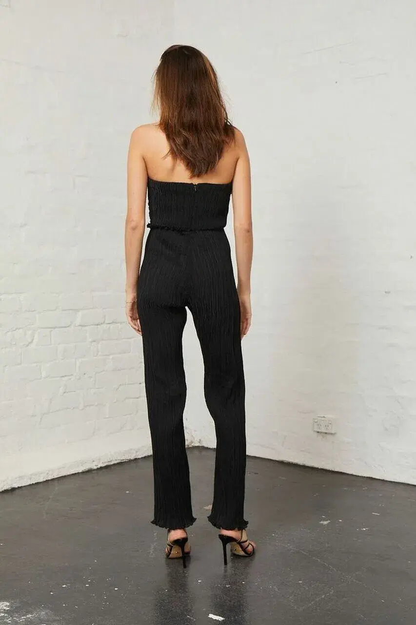 Bec and Bridge Loco Motion Jumpsuit Black Size 8  - Image 2