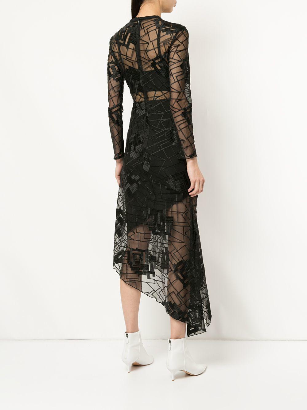 Manning Cartel Smoke & Mirrors Dress Black  Size 08 - Image 5
