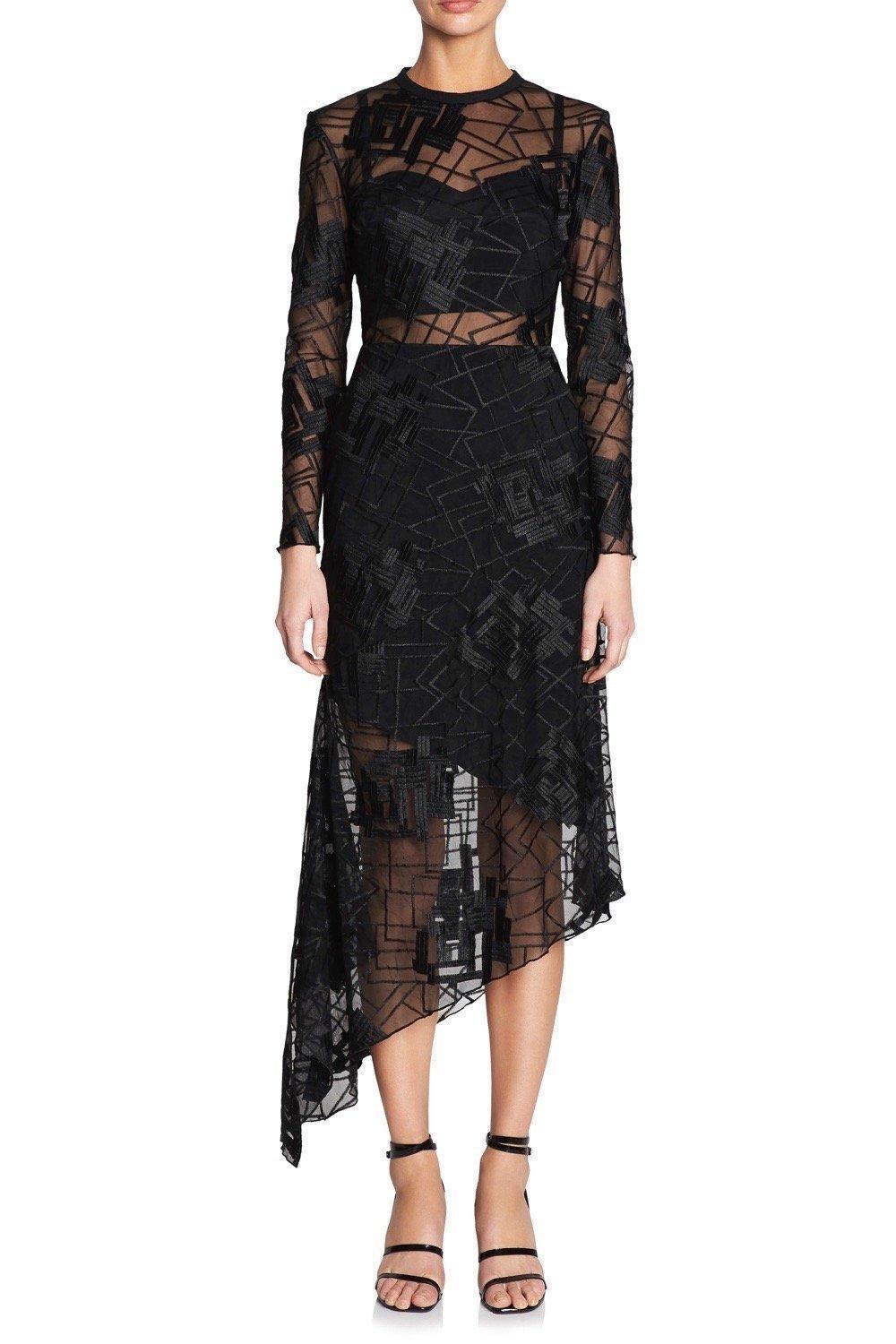 Manning Cartel Smoke & Mirrors Dress Black  Size 08 - Image 1