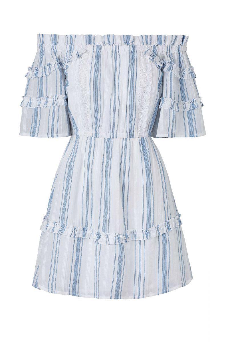 Steele Panama Off Shoulder Dress size 8 - Image 3