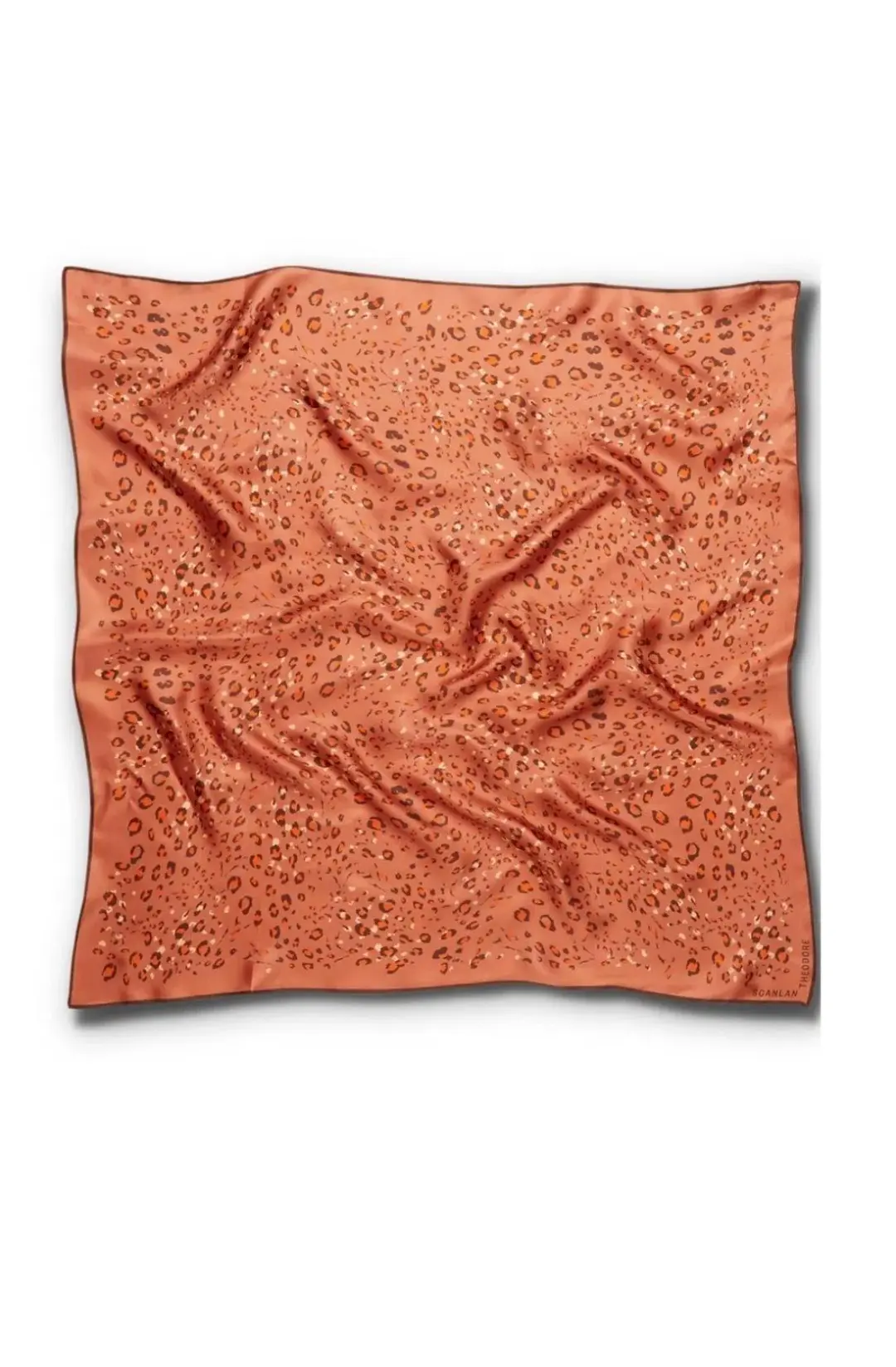 Scanlan Theodore Silk Leopard Slip Dress & Scarf Print Size 10 for rent on The Volte - main image