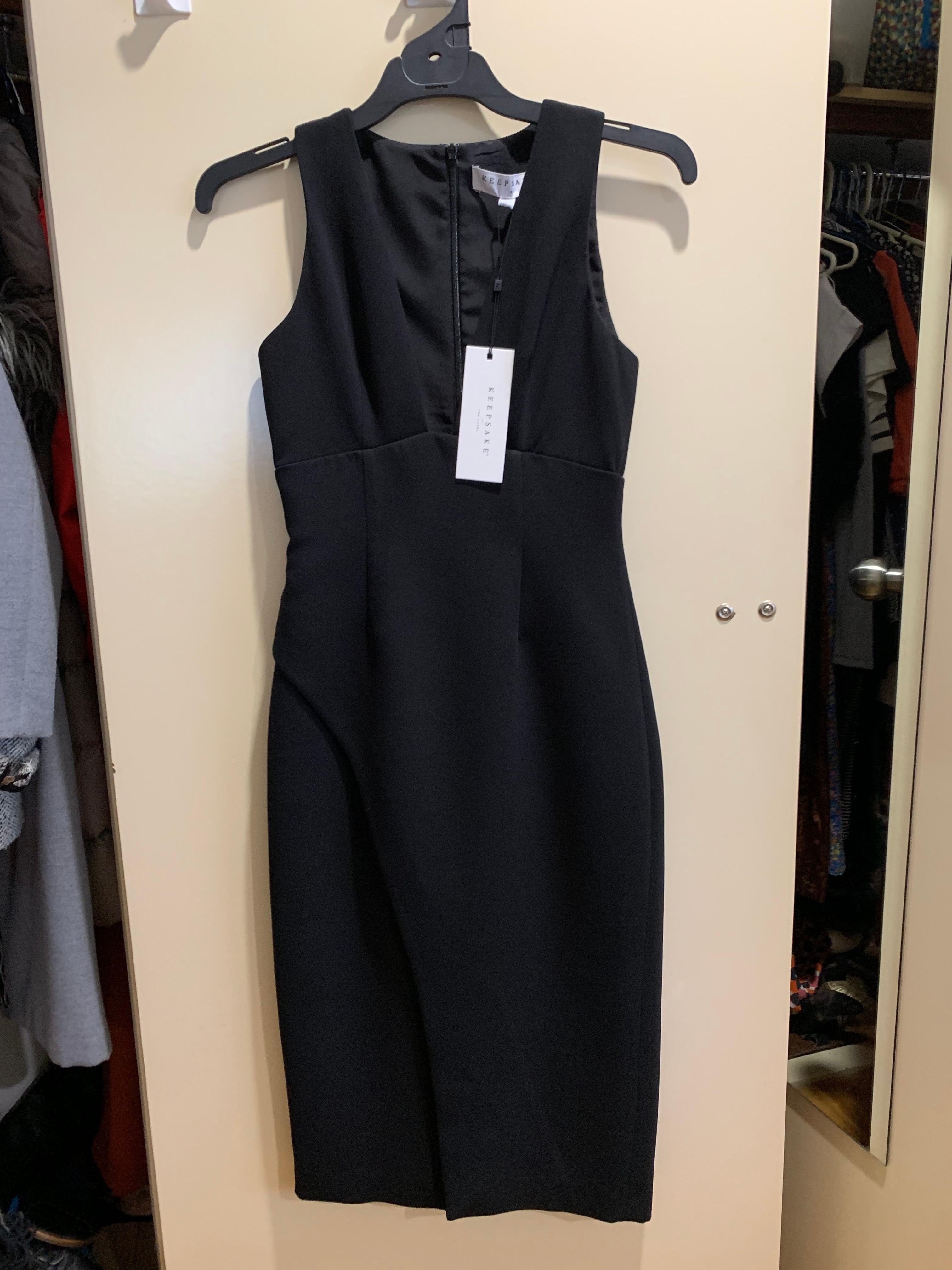 Keepsake The Label Shift Dress Black Size S - Image 2
