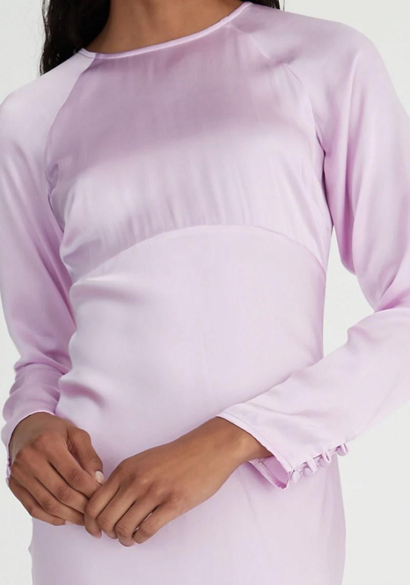 Hansen & Gretel Maria Dress in Lilac size 10 - Image 2