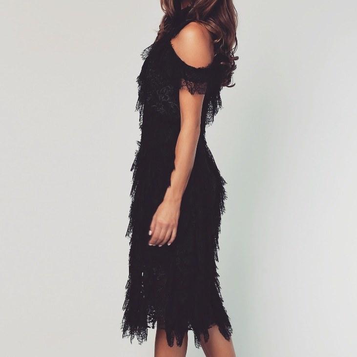 Thurley Celestial Midi Dress for rent on The Volte - main image