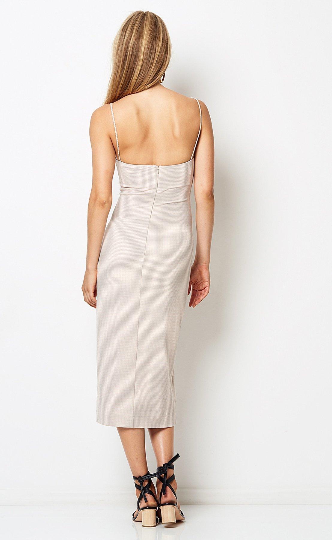 Bec & Bridge Dionne Midi Dress Cream Size 12 - Image 2