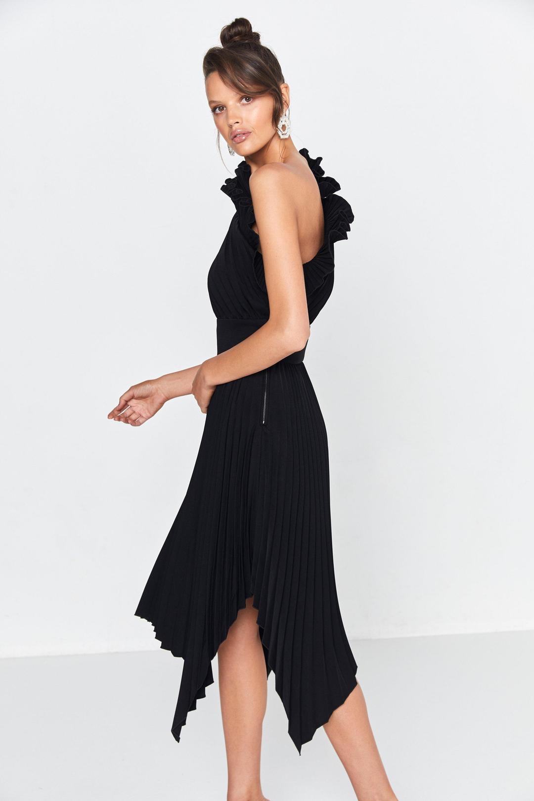 Mossman The Lady Like Dress Black Size 14 for rent on The Volte - main image