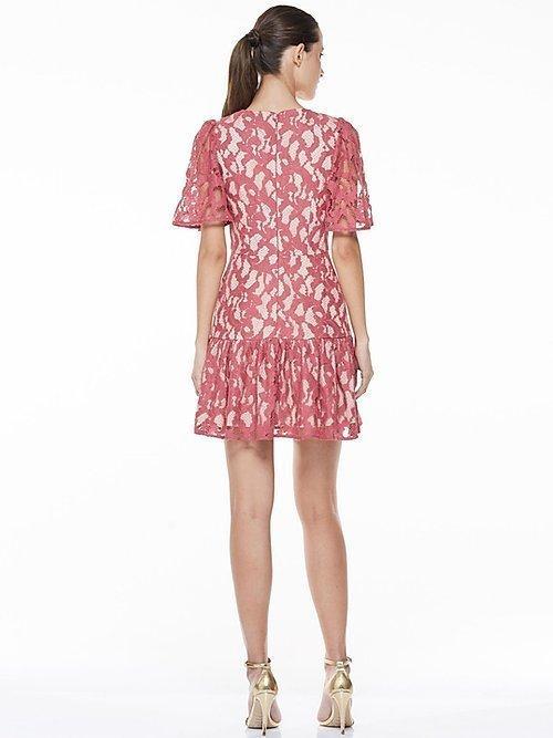 Talulah Immediacy Mini Dress Pink Size 10 - Image 3