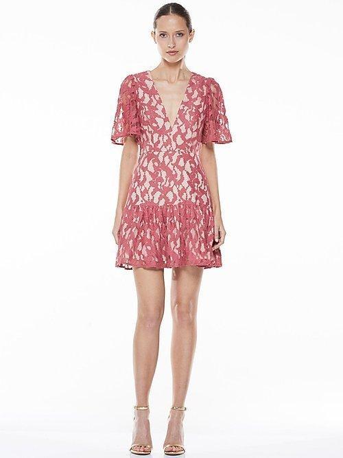 Talulah Immediacy Mini Dress Pink Size 10 - Image 2