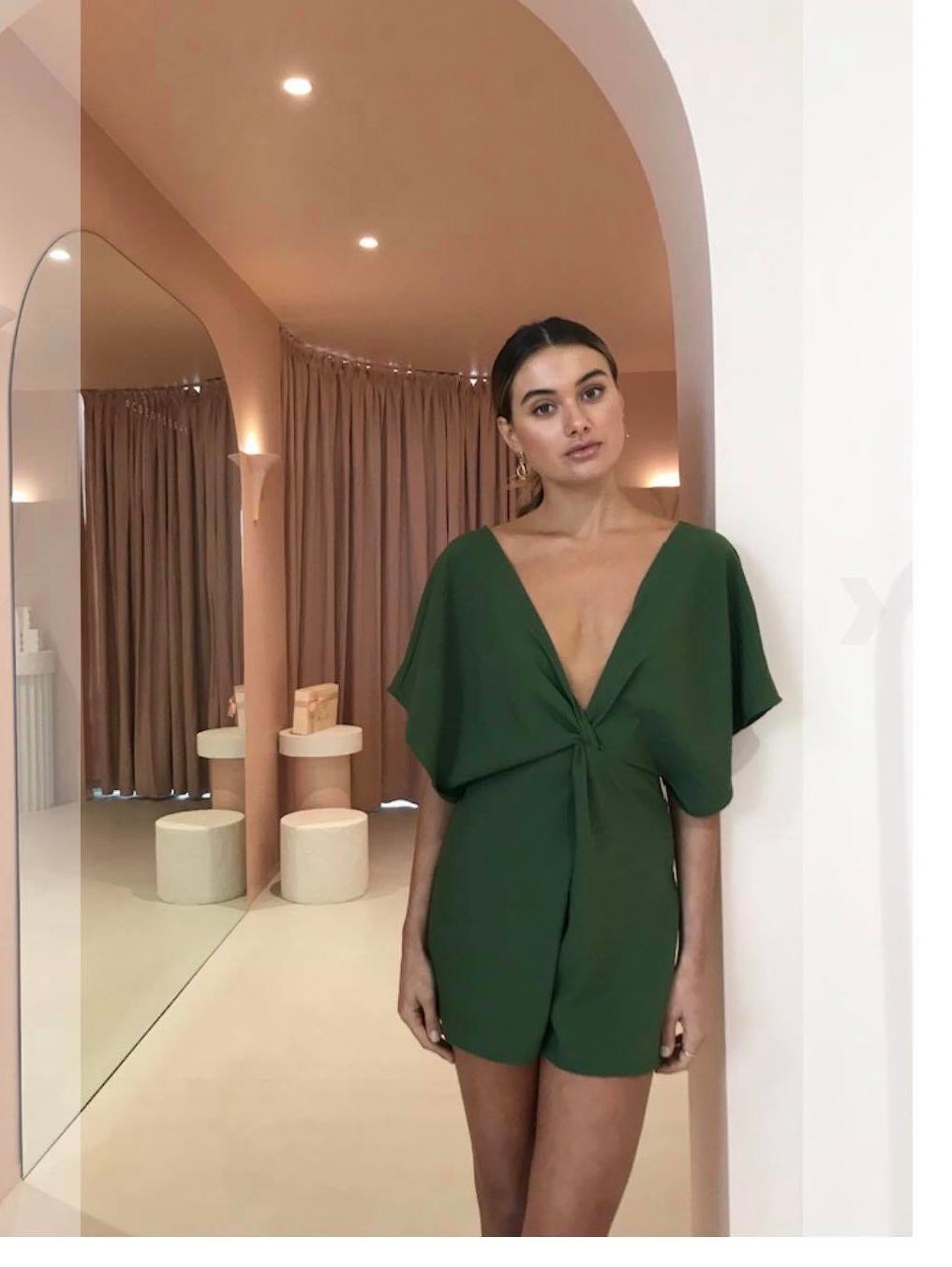 One Fell Swoop Provence Playsuit Herb Size 10 - Image 2