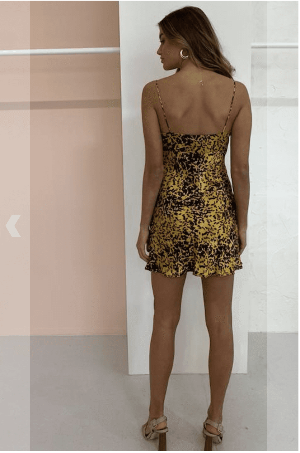 Bec & Bridge Turtle Rock Mini Dress in Tortoise Print - Image 2