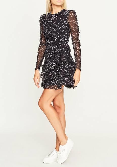 Sir The Label Constance Mini Dress Navy | AU 10  - Image 1