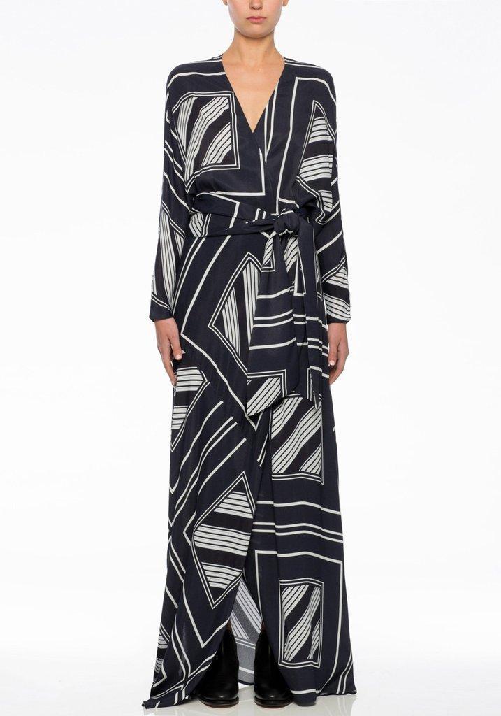 Viktoria Woods Atonement Dress Complex Print Size 1/Au 8 - Image 1