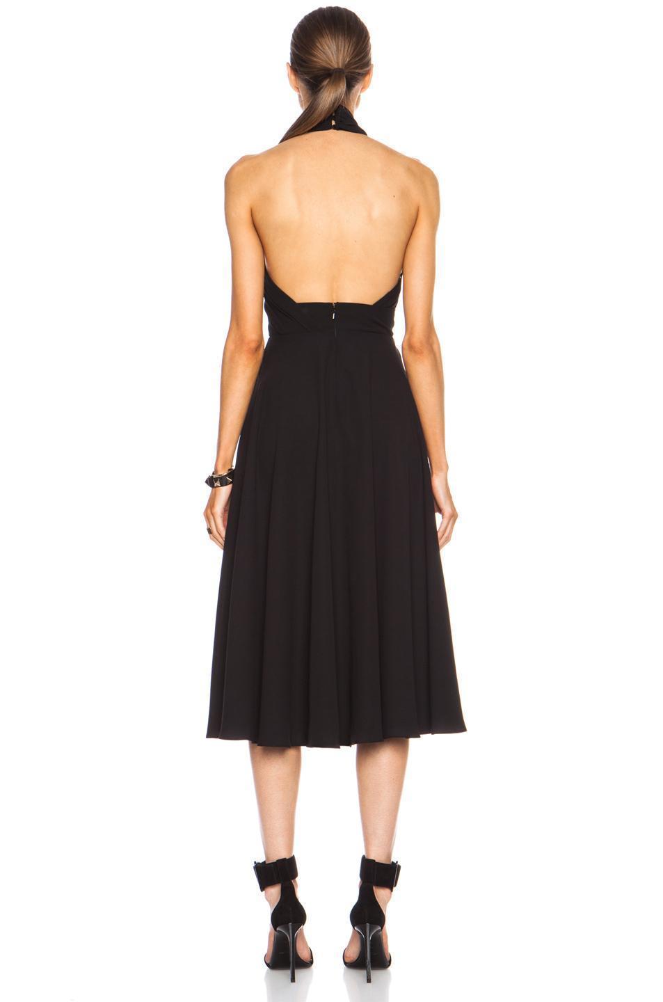 Camilla and Marc Golden Myna Dress in Black Size 10 for rent on The Volte - main image