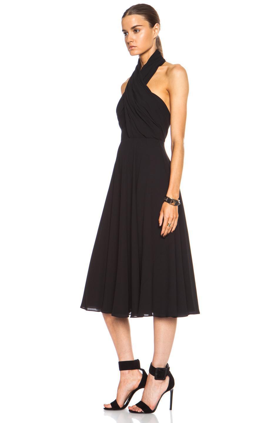 Camilla and Marc Golden Myna Dress in Black Size 10 for rent on The Volte - main image