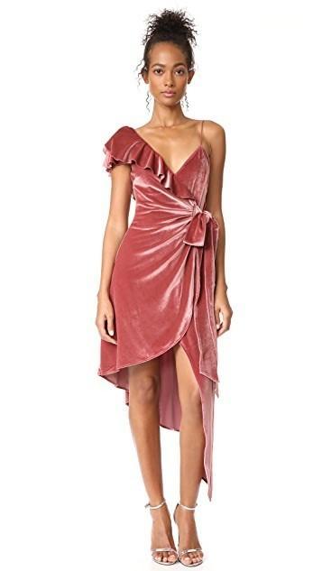 Self Portrait Devore Wrap Dress size 8 - Image 2