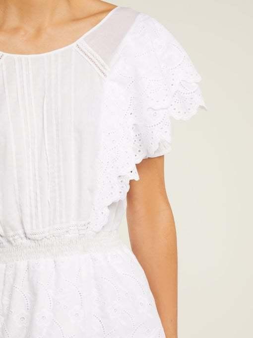Sir The Label Gabriel Low Back Mini In White Size AU 8  - Image 4