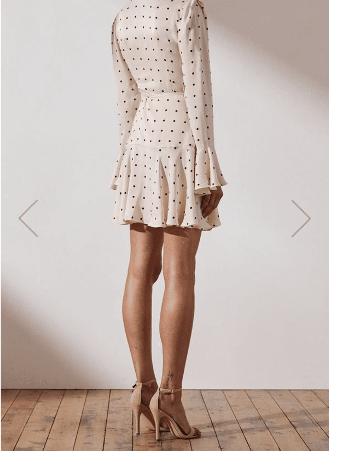 Shona Joy O'Dell Wrap Mini Dress Size 10 - Image 6