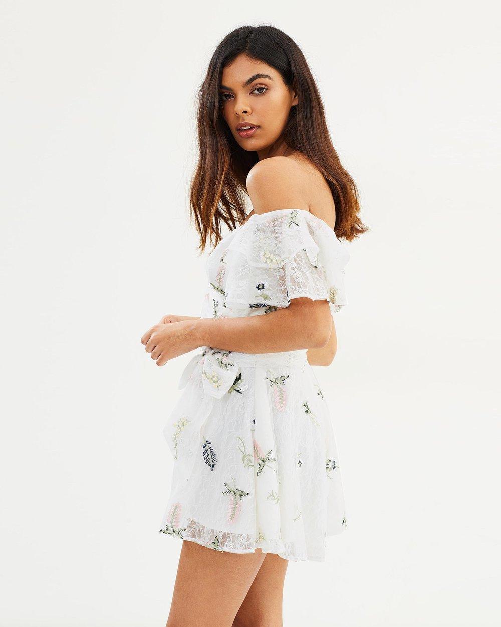 ASILIO | Botanical Crush White Romper | Size 6 | SOLD OUT - Image 7