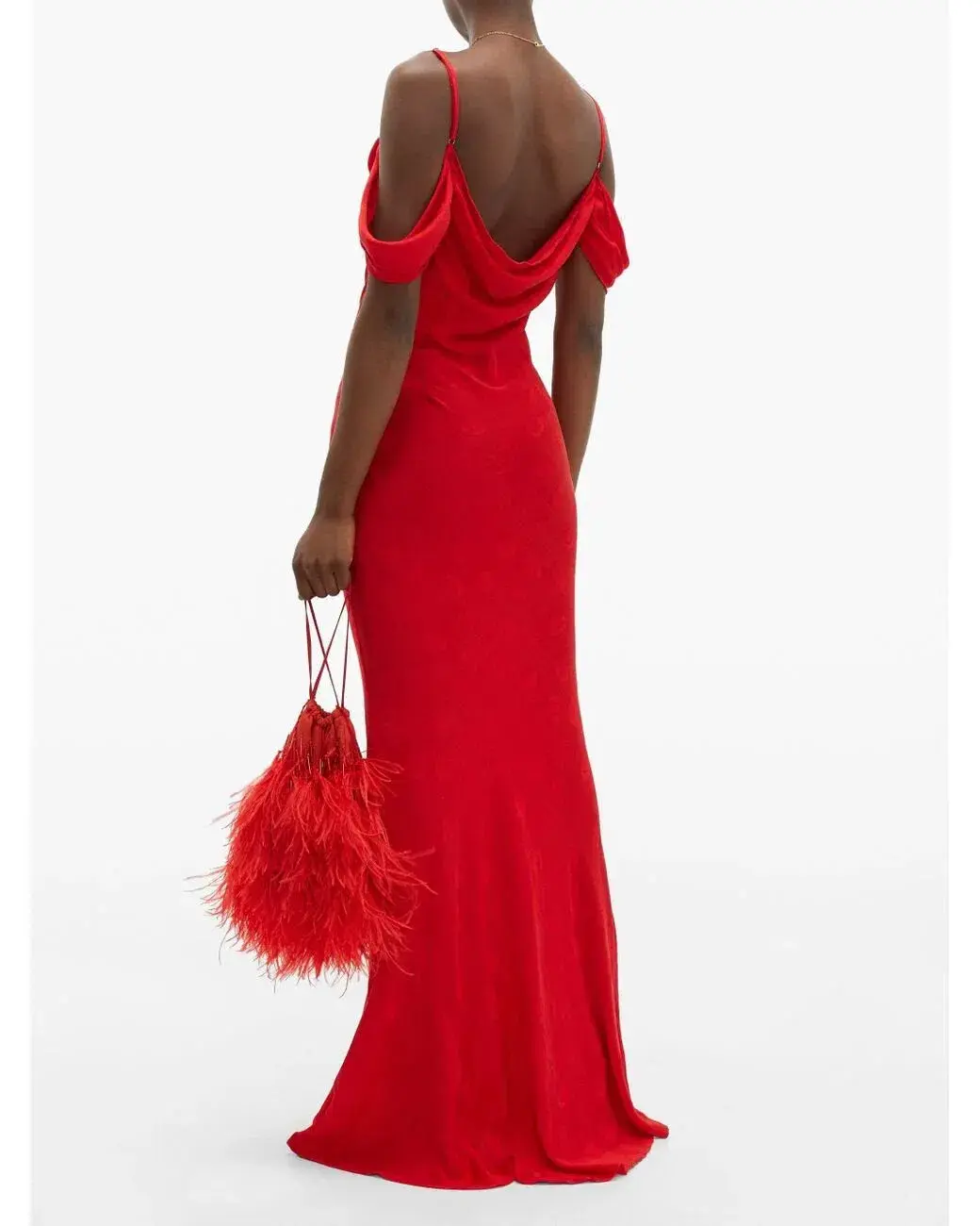 Rat & Boa Florentina Dress in Red Size 6 - Image 2
